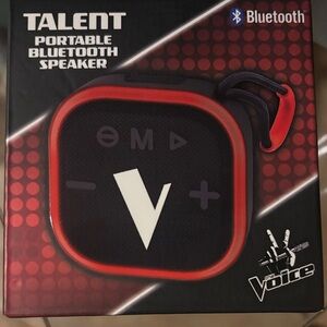 Bluetooth Speaker - Black and Red